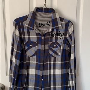 Harley Davidson reversible shirt